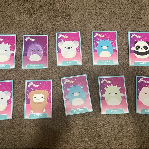 Squishmallows Toys Squishmallow Trading Cards Poshmark